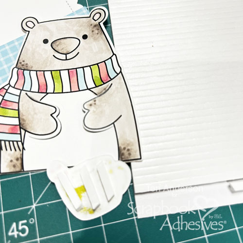 Sending Hugs Gift Tag by Teri Anderson for Scrapbook Adhesives by 3L