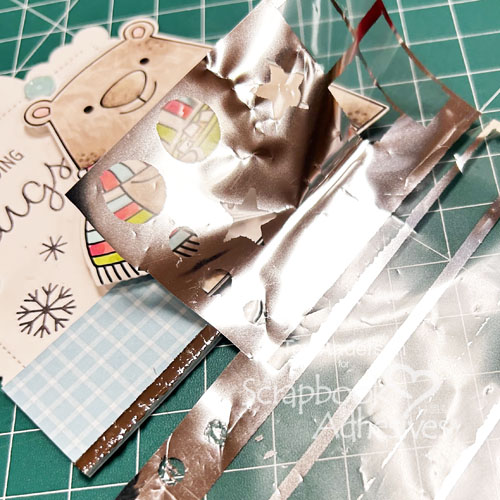 Sending Hugs Gift Tag by Teri Anderson for Scrapbook Adhesives by 3L