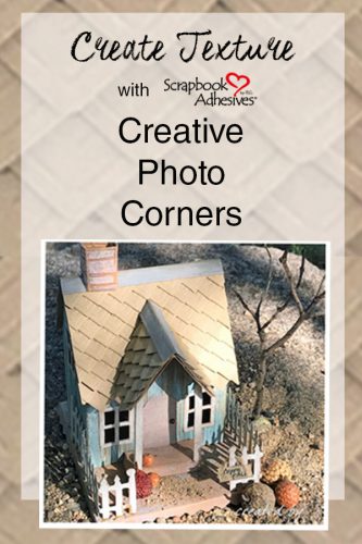 Create Texture with Creative Phoo Corners from Scrapbook Adhesives by 3L