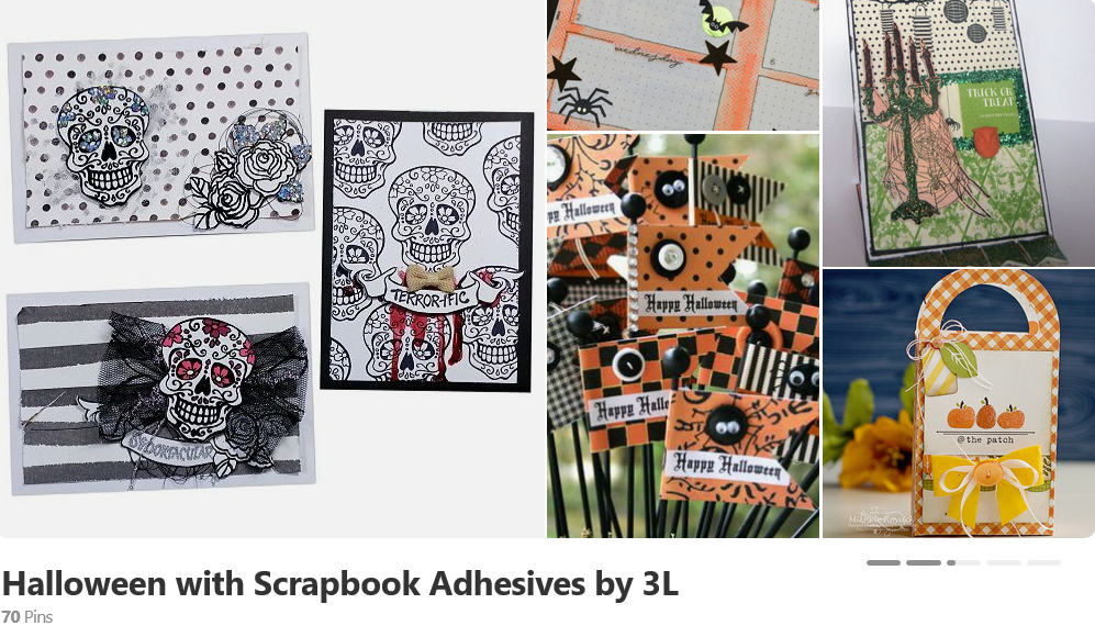 Halloween with Scrapbook Adhesives by 3L on Pinterest