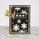 Joy Card with Snowflakes