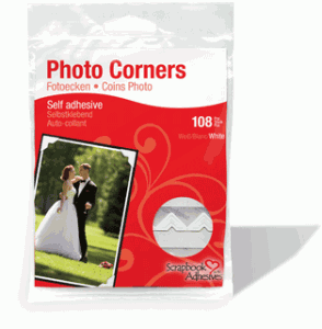 Photo Corners White