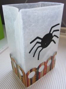 Halloween Luminary - Scrapbook Adhesives by 3L Blog