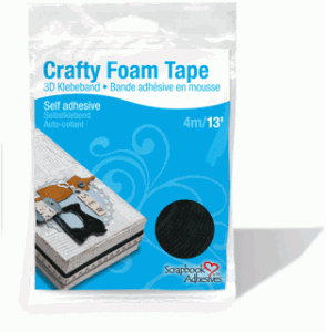 Crafty Foam Tape Black