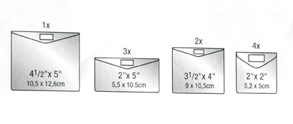 Keepsake Envelope Sizes