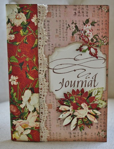 Journal by Christine Emberson for Scrapbook Adhesives by 3L and Graphic 45