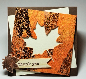 Fun Foiled Fall Card by Angela Ploegman